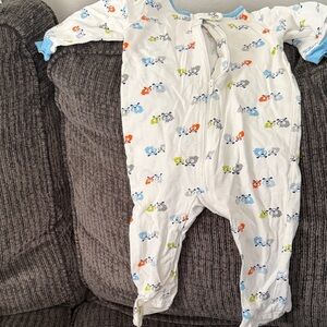 Gerber Multicolor Animal Print Footie